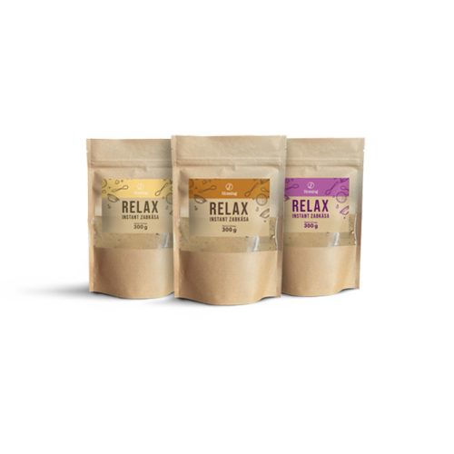 Relax instant fitt Zabkása csomag 1x3x300g - 1 Csoki - 1 Vanília - 1 Erdei gyümölcs (3x5 napos)